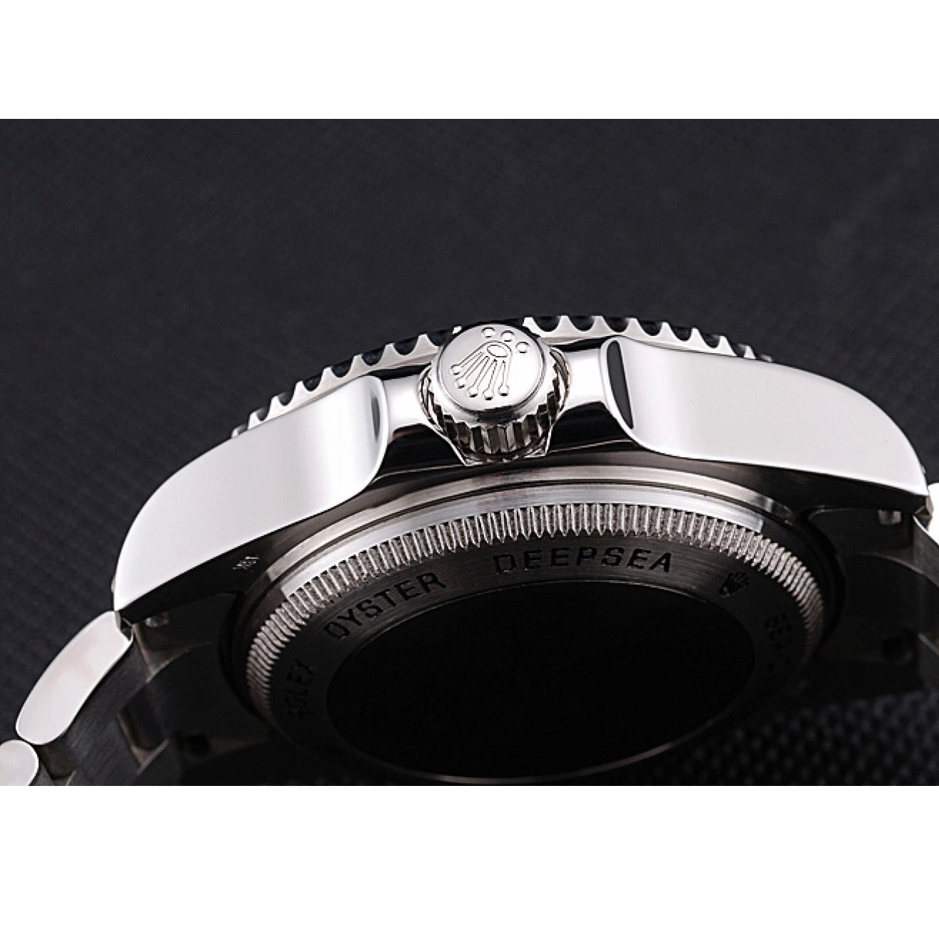 Good copy rolex watches Bracelet James Cameron Stainless Dial Swiss 622847 And Steel Case Black Dweller Deepsea 0611